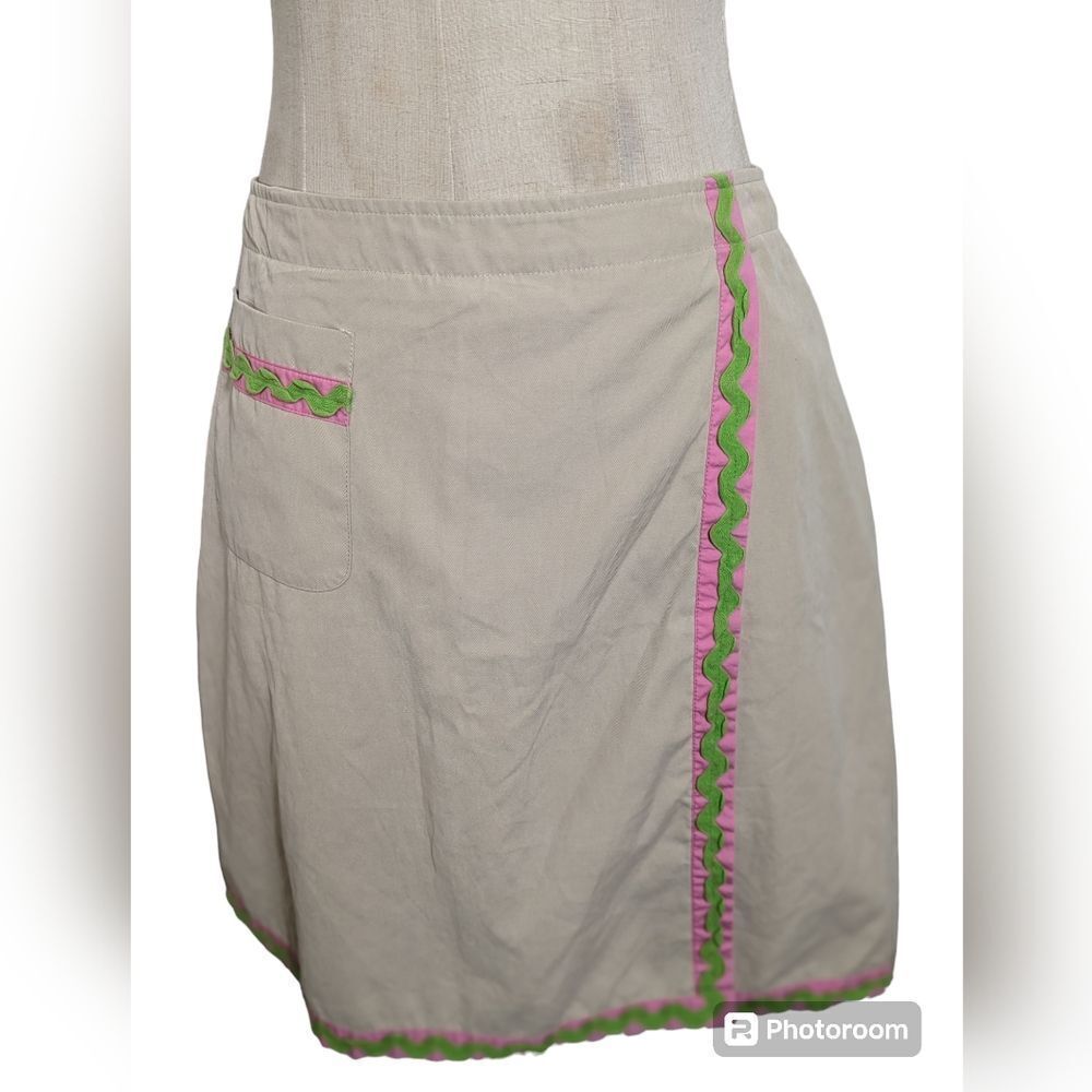 Lilly Pulitzer Tan Skirt With Shorts